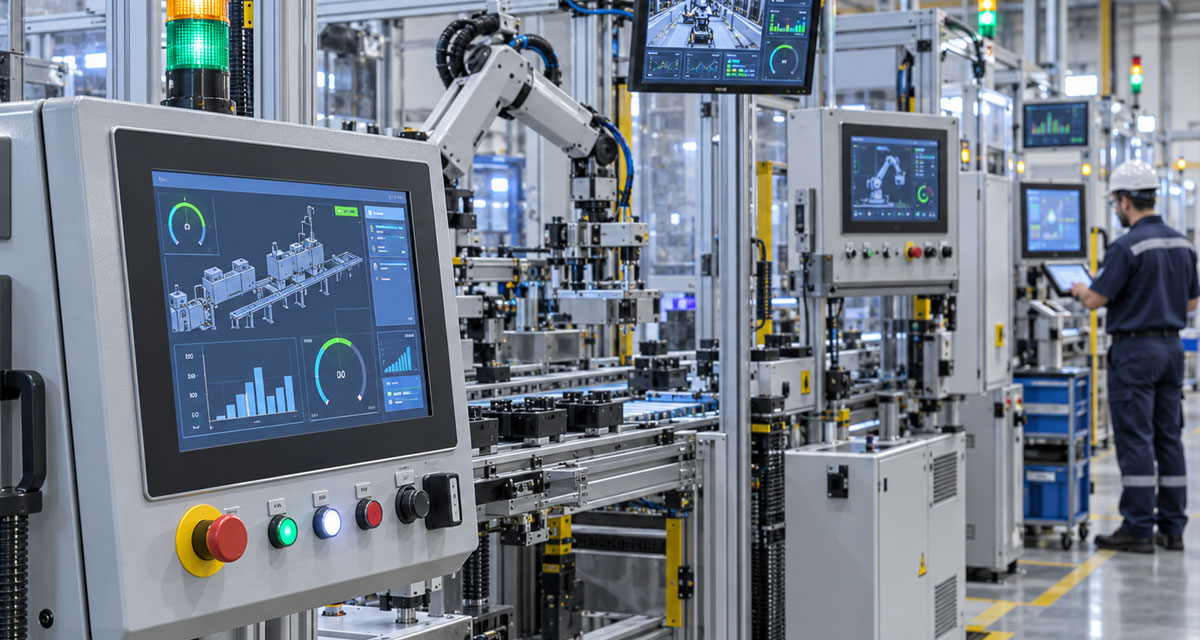 Applications of LCDs in industry