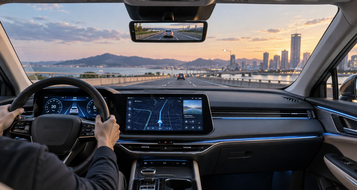 Applications of LCDs in the automotive sector