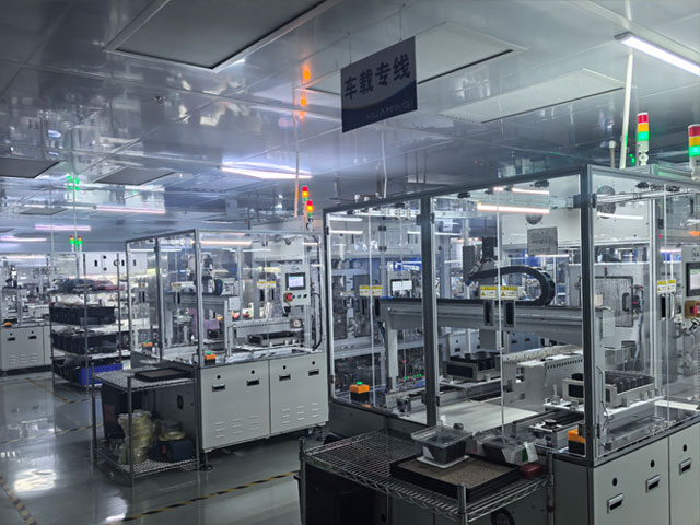 Huaming LCD Module Manufacturing Workshop