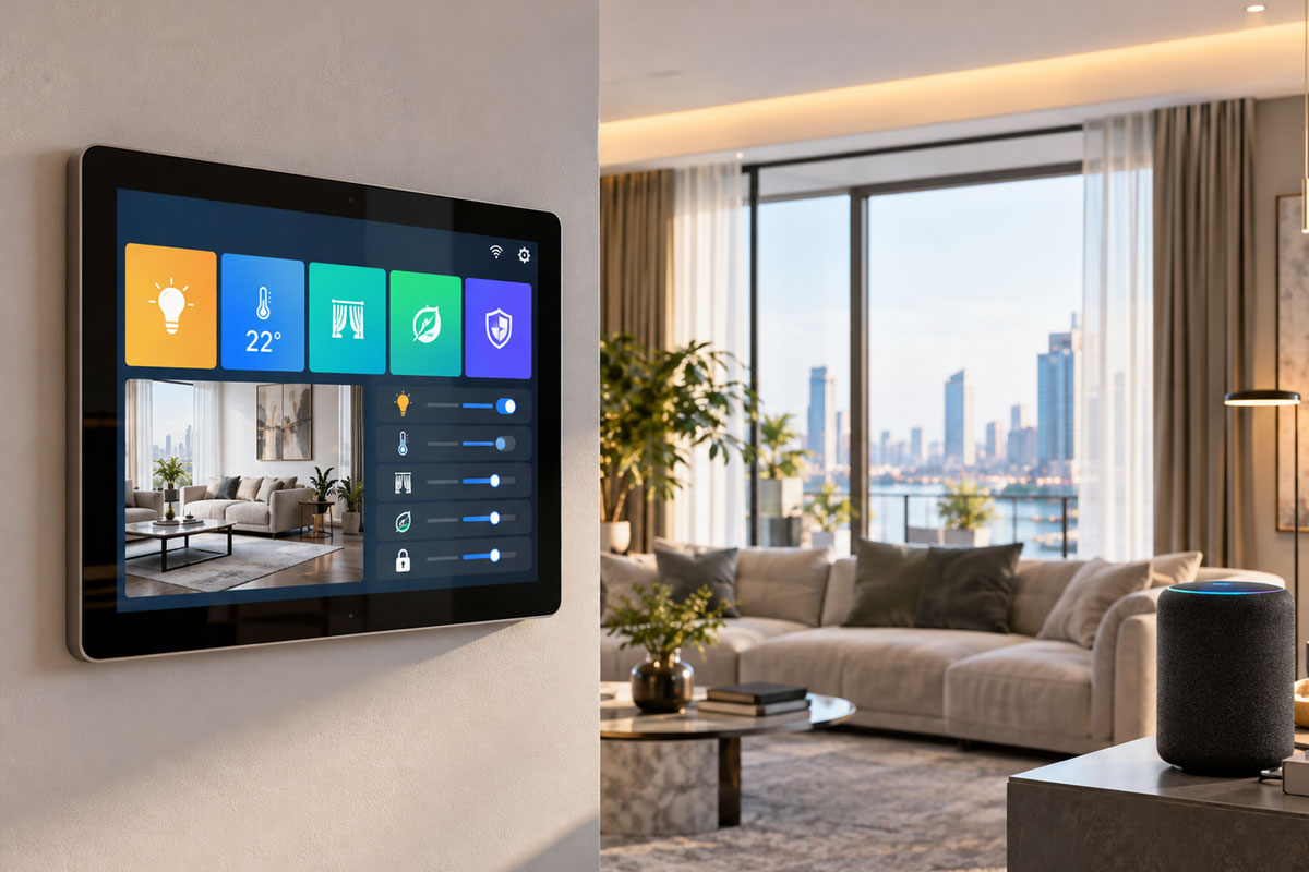 Application of LCD Modules in Smart Home Devices