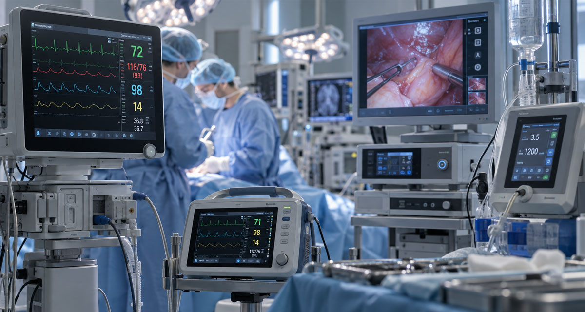 Applications of LCDs in the medical field