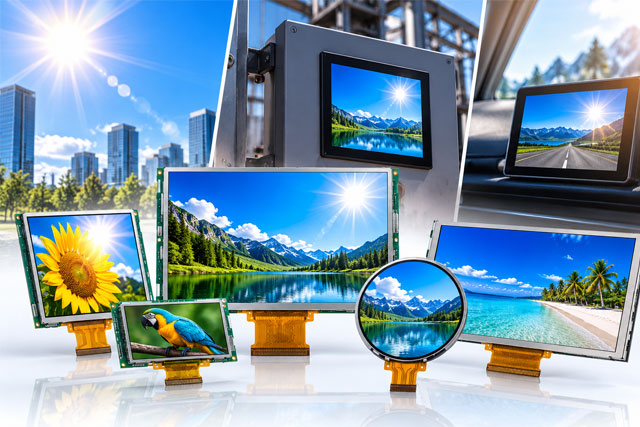 High-Brightness TFT LCD Modules
