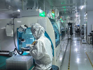 Huaming LCD Module Manufacturing Workshop in Wucheng