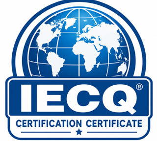 IECQ CERTIFICATION CERTIFICATE