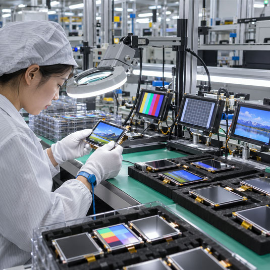 Quality Inspection for Huaming LCD Modules