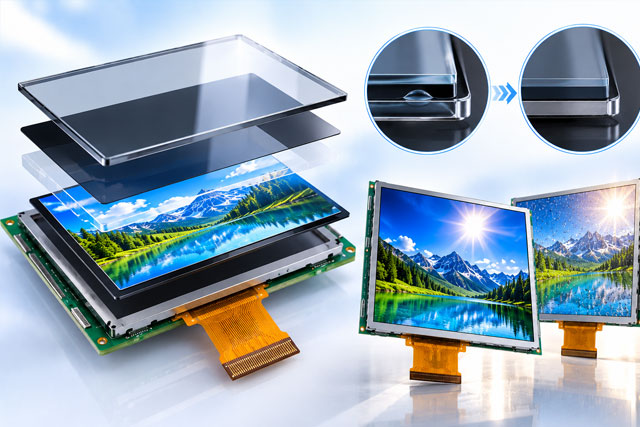 TFT LCD Modules Optical Bonding